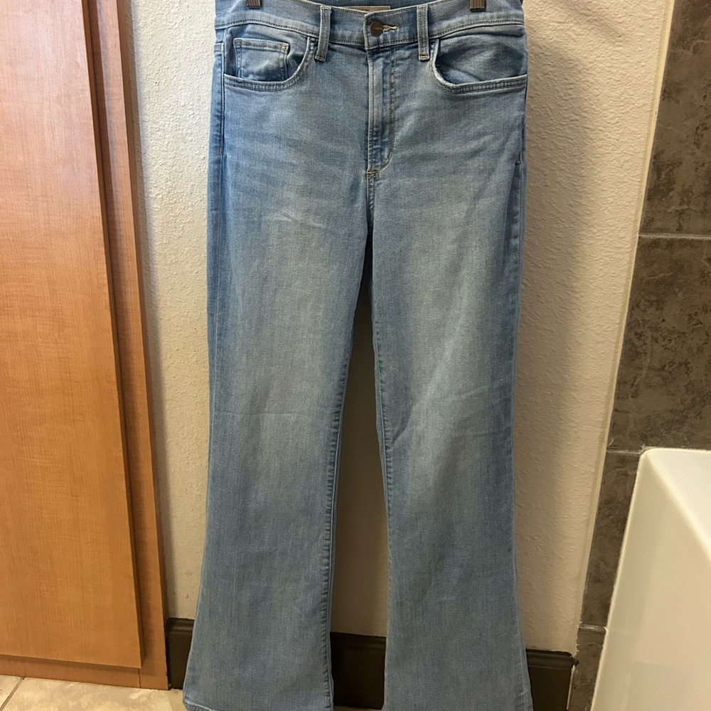 Joe's Jeans, The Molly High Rise Flare, Light Wash Blue Jeans, Size 29